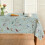 Spring Floral Tablecloth 60 x 84 in, Polyester 1