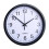 Designice Silent Wall Clock, Metal Frame, 8 Inch, Black 1
