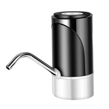 Pompe à eau portable électrique en forme de gallon (1 pièce, noire)