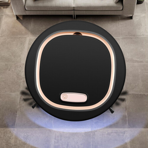 Aspiradora automática para limpieza de suelos - Negra