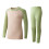 Kids thermal base layer set green 13 years 1
