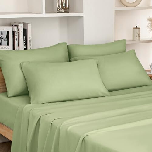Microfiber Bed Sheet Set 6-Piece Full Size