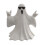 Halloween Ghost Figurine – Resin Middle Finger Ghost, 1