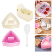 Triangle Onigiri Mold Set – 4-Piece Non-Stick Rice Ball