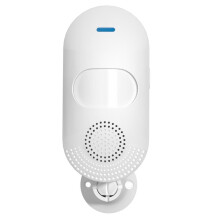 Alarme intérieure avec détecteur de mouvement infrarouge PIR intelligent WiFi, sirène et contrôle via l'application Tuya Smart, déclencheur sans