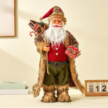 Stijggn Plush Santa Claus Ornament 45cm