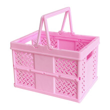 Cesta de picnic grande, cesta de picnic plegable, cesta con asa, cesta de picnic para la playa, para el hogar, la cocina, el camping, el picnic, la
