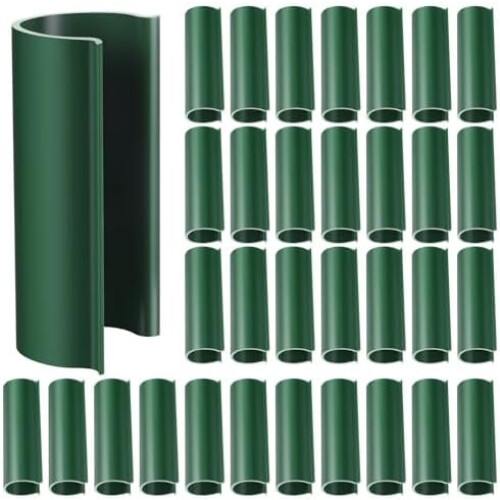 32 τεμάχια κλιπ σωλήνων από πράσινο PVC (2,4") για σωλήνες 1" – σφιγκτήρες καλύμματος