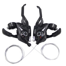 Bike Gear Shifter under $5! Xqxayjr Bike Gear Grip Levers, Cycle Speed Control Handlebar Shifters, Rubber Comfort Grips for Mountain Bikes