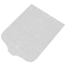 Tubes de rangement pour perles, housse anti-poussière pour vêtements, 70 x 55 x 2 cm, transparent