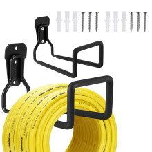 2er-Pack Metall-Gartenschlauchhalter zur Wandmontage