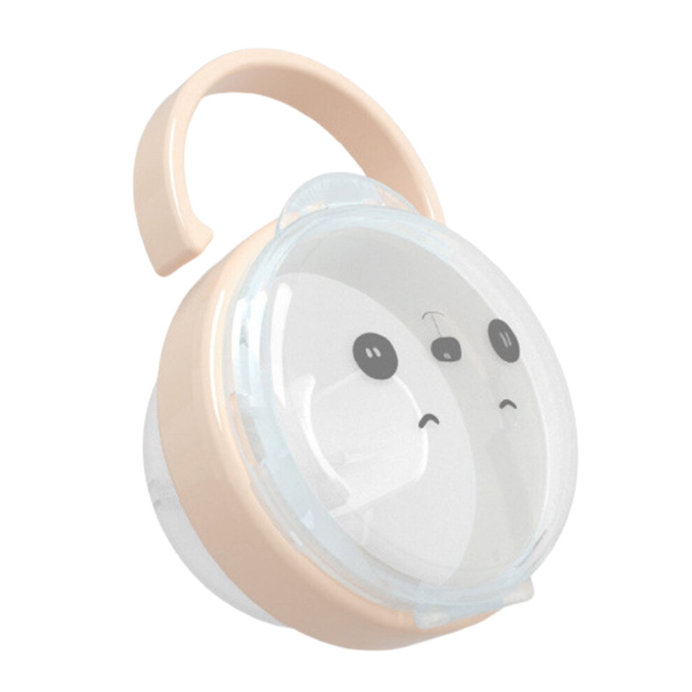 Baby Portable Pacifier Teether Storage Box Dust-Proof Cover Case Container