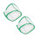 2Pièces Coffret D'élevage Insectes En Tissu Mesh Vert Clair 5