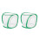 2Pièces Coffret D'élevage Insectes En Tissu Mesh Vert Clair 8