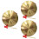 3Pièces Gong Percussion Chinois Cuivre Avec Maillets Pour Décor 7