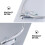 1Paire Accessoire En Aluminium Argenté Pour Guidon Course 8