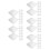 125Pièces Poches Epe Blanches Expédition Objets 10