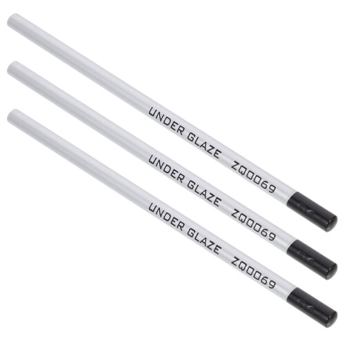 12Pièces Crayons À Décorer Bois Graphite Usage Argile Noir 1