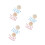 6Ensembles Plaques Bois Fleurs Multi Pour Décor Bébé Mensuel 6