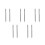 10Pcs Carbon Steel Tire Drill Bits Silver for DIY Use 8