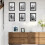 12x12 Holzbilderrahmen mit Echtglas 5