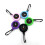 4Pcs Compass Hiking Survival,Highly Portable Compass,Clear Pointer Compass for Kids,Colormixing2 3