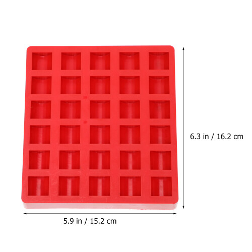2Pièces À Pièces ABS Rouge Pour Rangement Multi-Compartiments 1