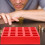 2Pièces À Pièces ABS Rouge Pour Rangement Multi-Compartiments 10