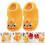 1Paire Chaussures Bébé Hiver Brodées Coton Velours 10