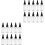 20Pcs Empty Plastic Applicator Bottles for Cosmetics and Craft Use 4