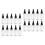 20Pcs Empty Plastic Applicator Bottles for Cosmetics and Craft Use 5