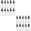 20Pcs Empty Plastic Applicator Bottles for Cosmetics and Craft Use 7