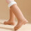 Botas de chuva femininas impermeáveis, antiderrapantes, cano largo, cor cáqui. 4