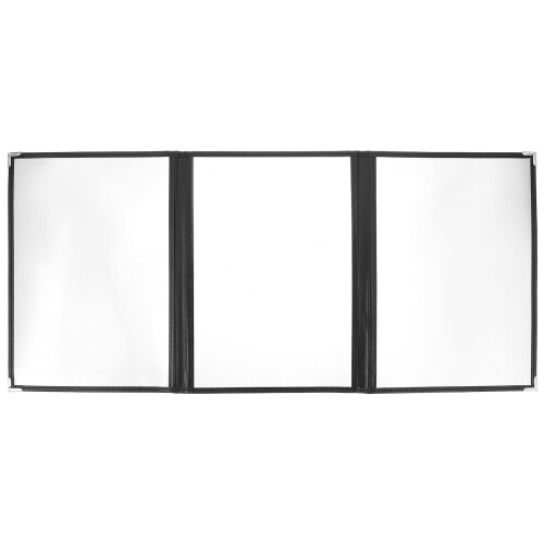 15Pièces Protège-Menu Plastique Transparent Range Recettes 2