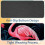 Flamingo Rainforest muismat met rubberen onderkant (1 stuk) 6