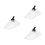 3Pcs Durable Garden Sprayer Nozzle with Windproof Drift 5