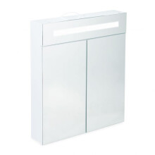 LED-Spiegelschrank mit 2 Türen