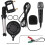 Black microphone tripod stand for PC, 1 set 2