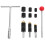 2Sets Hot Stop Pin and Wrench Plumbing Tool Assorted Colors 2