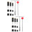 2Sets Hot Stop Pin and Wrench Plumbing Tool Assorted Colors 9