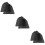 6Pcs Black Mesh Water Pump Filter Bags Polyester Drawstring for Pond 10