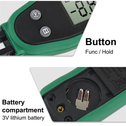 SMD Tester Multimeter Auto Range Capacitance Resistance Diode Capacitor Rotable Tweezer LCD Display