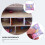 Lila miniatyrtygkuddar till dockhus – 5-pack 3