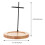 2Pcs Coffee Dripper Stand Wooden Iron Filter Cup Holder Storage Rack 10