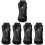 5Pièces Couvre-Cutter Noir PU Accessoire Portable Anti-Usure 9