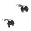 8Pièces Clips Ailerons Requin Nylon Noir Pour Paddle Board Gonflable 5
