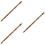 3Pcs Portable Bamboo Flute Multi-Color for Kids Beginners Practice 9
