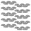 100Pcs Realistic Grey Plastic Miniature Rocks for Model Train Scenery 3