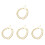 4Pièces Bracelet Métal , Accessoire Mode Été 4