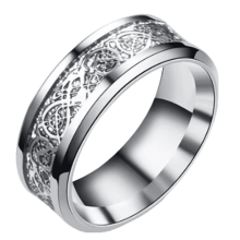 Anillos para hombre DESIGNICE, anillos de acero inoxidable de estilo minimalista japonés y coreano, anillos de tungsteno versátiles para cualquier